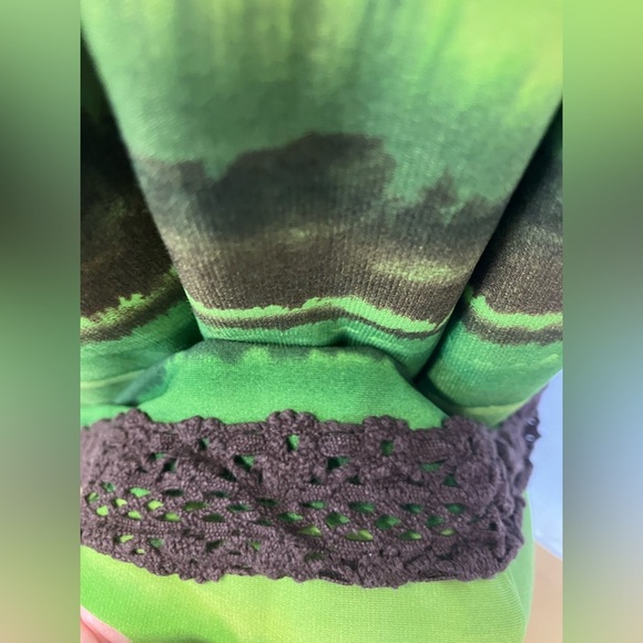 New Directions Green Relaxed 3/4 Sleeve Tunic - Picture 5 of 6